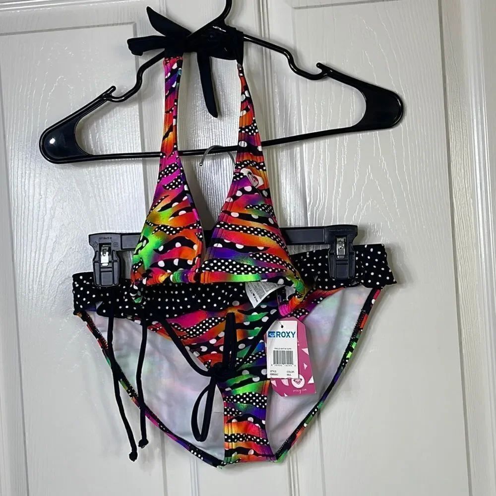 Girls Roxy bikini size 16 NWT